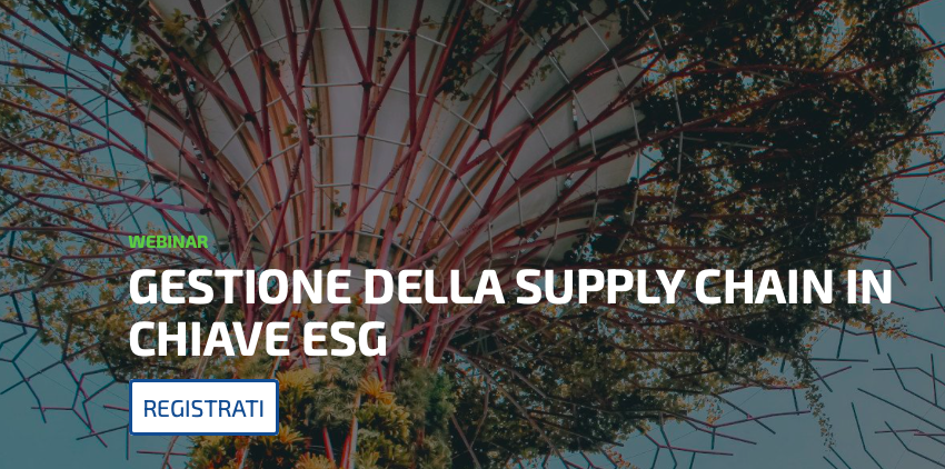 La gestione della supply chain in chiave ESG